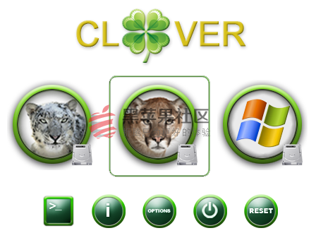 Clover Bootloader 四叶草安装配置问题