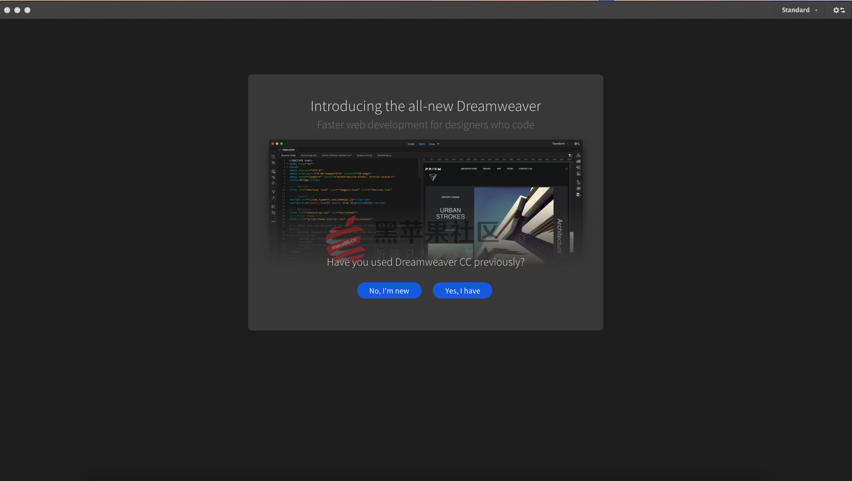 Adobe Dreamweaver CC 2020 For Mac v20.1 网页开发工具