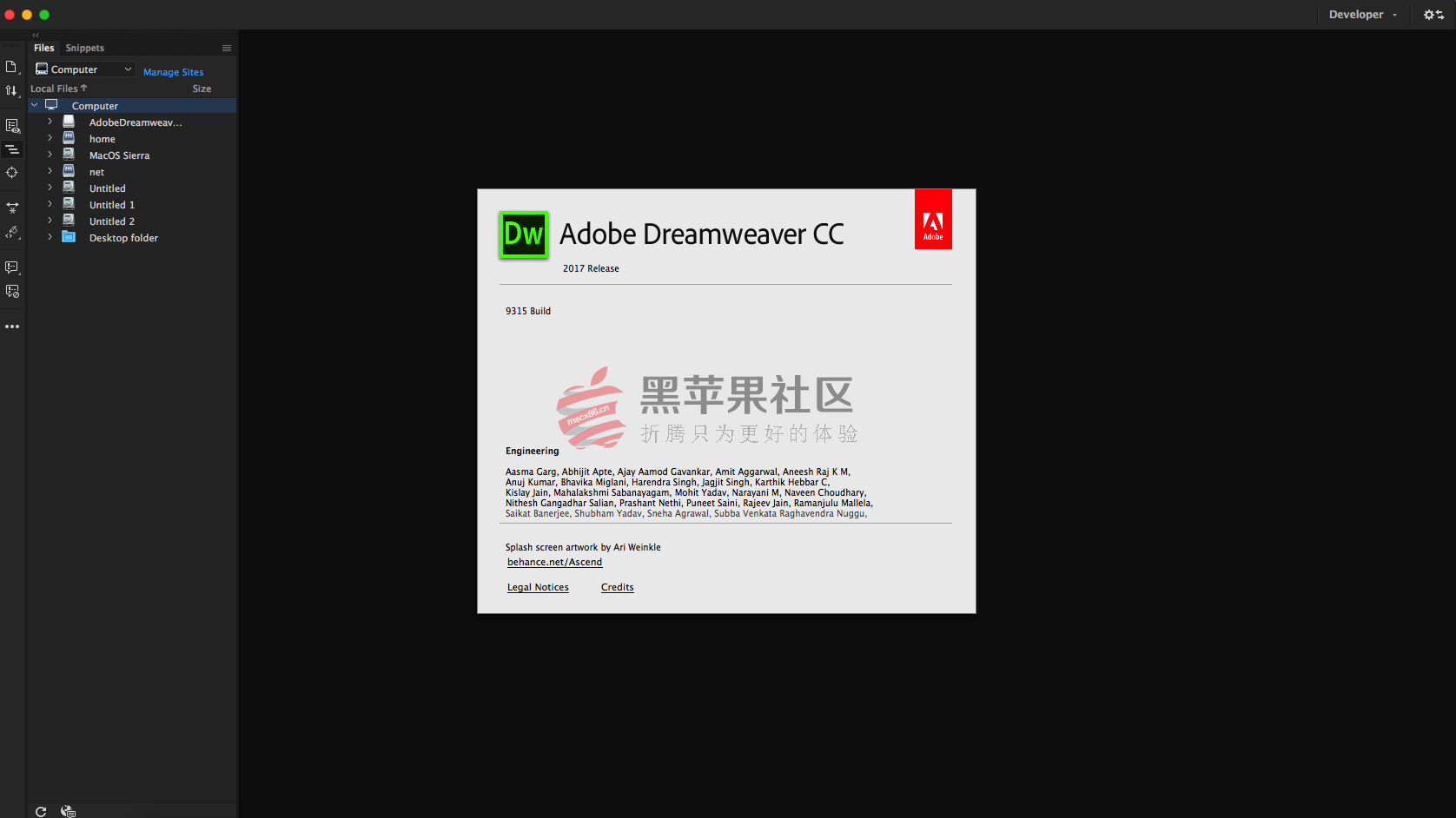 Adobe Dreamweaver CC For Mac v2017 17.0 网页设计工具
