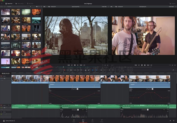 DaVinci Resolve Studio For Mac v12.5.4 | 达芬奇专业调色软件
