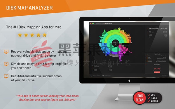 Disk Map Analyzer For Mac v2.1 磁盘文件分析清理工具