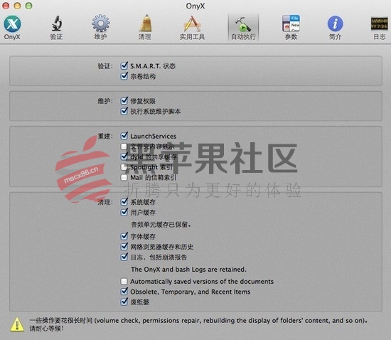 OnyX For Mac v3.2.7 老牌的系统功能增强工具