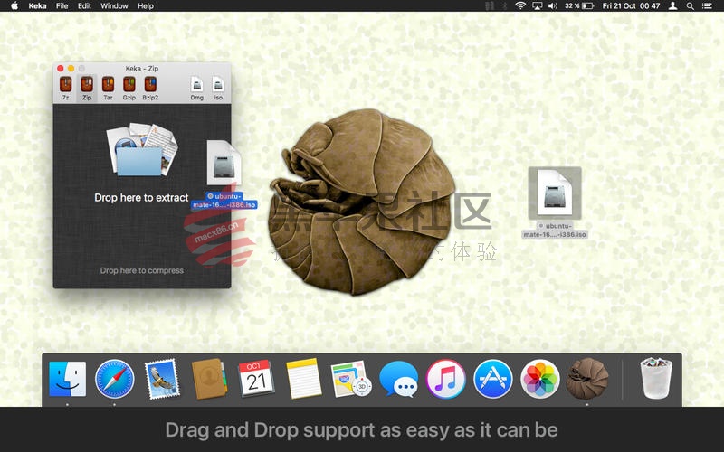 Keka For Mac v1.0.10 压缩解压工具支持众多格式