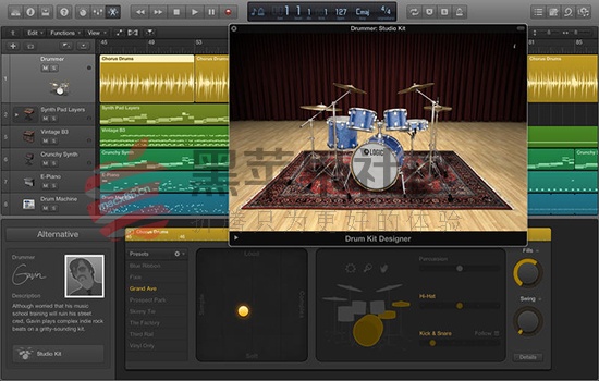 Logic Pro X For Mac v10.3.2 专业的音乐创作、编辑以及混音-图片1