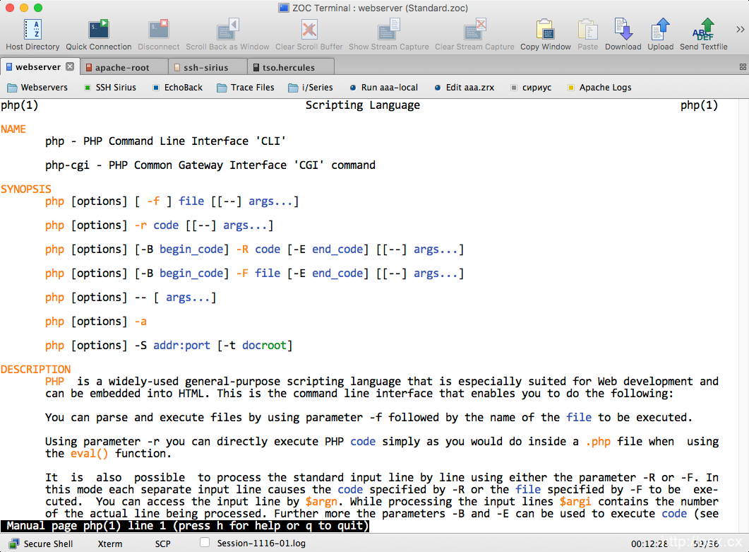 ZOC Terminal for Mac ZOC Terminal for Mac v7.25.7 强大的远程终端连接工具