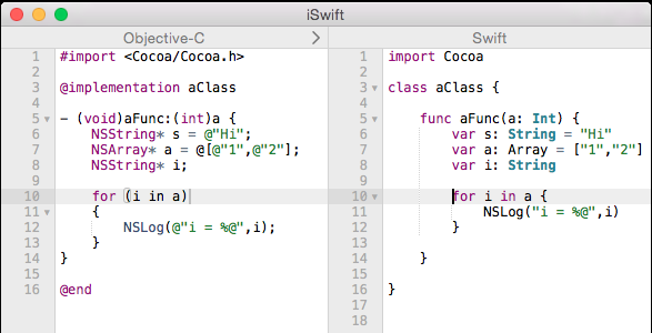 iSwift for Mac v4.0 Objective-C转换Swift工具