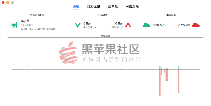 NetWorker For Mac v4.0.1 实时网络状态监测工具