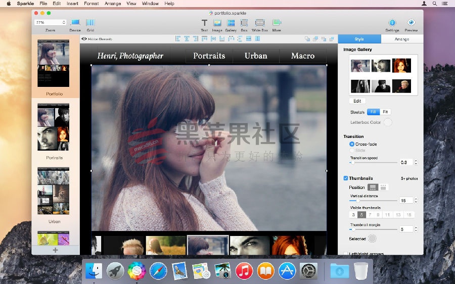 Sparkle For Mac v2.2 强大的可视化网页编辑设计工具
