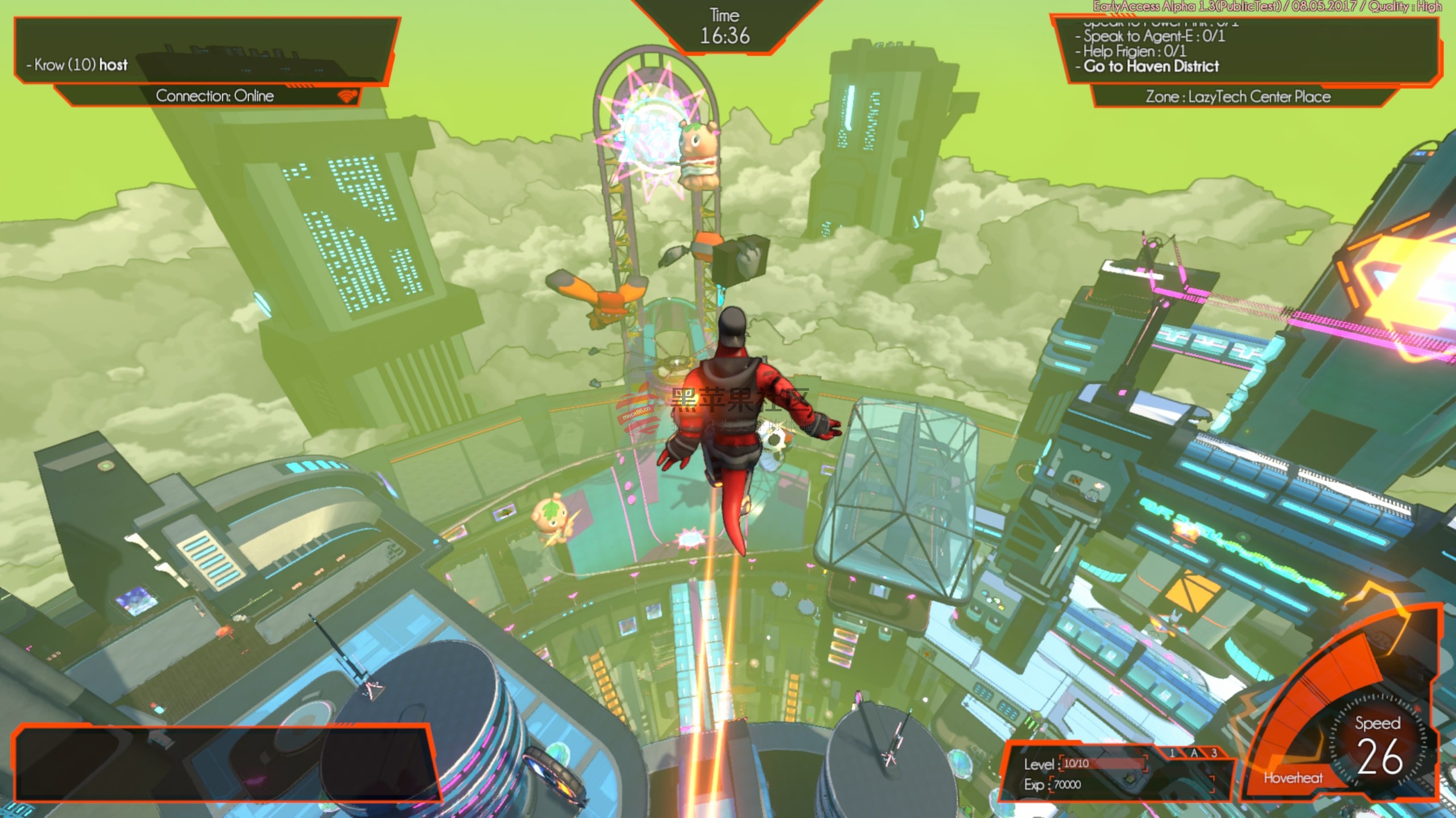 Hover-Revolt Of Gamers For Mac 炫空-玩家起义 3D跑酷游戏-图片2