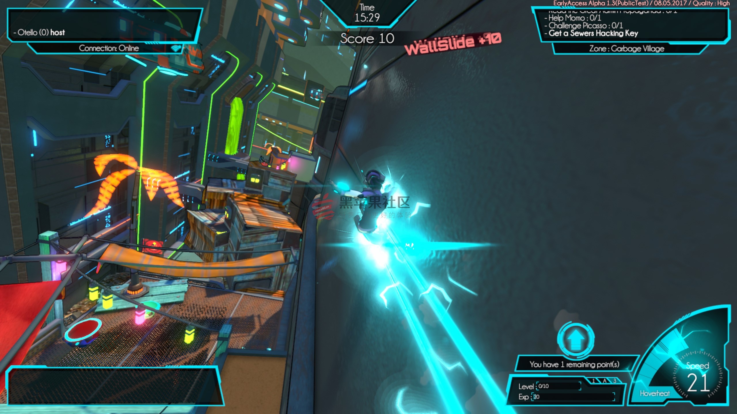 Hover-Revolt Of Gamers For Mac 炫空-玩家起义 3D跑酷游戏-图片2