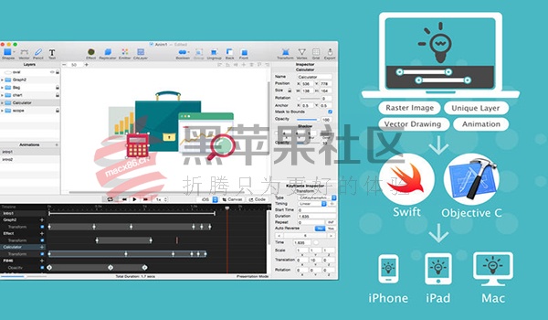 QuartzCode For Mac v1.57.0 矢量动画编程工具