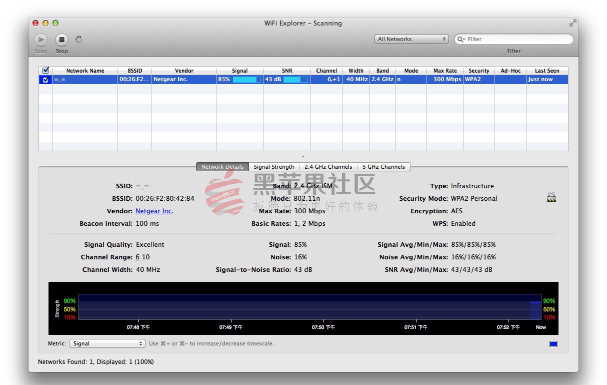 WiFi Explorer Pro For Mac v1.1.12 强大的WIFI管理工具激活版