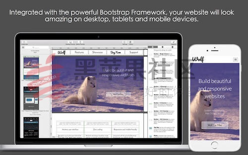 Wolf For Mac v1.42 优秀的网页设计工具