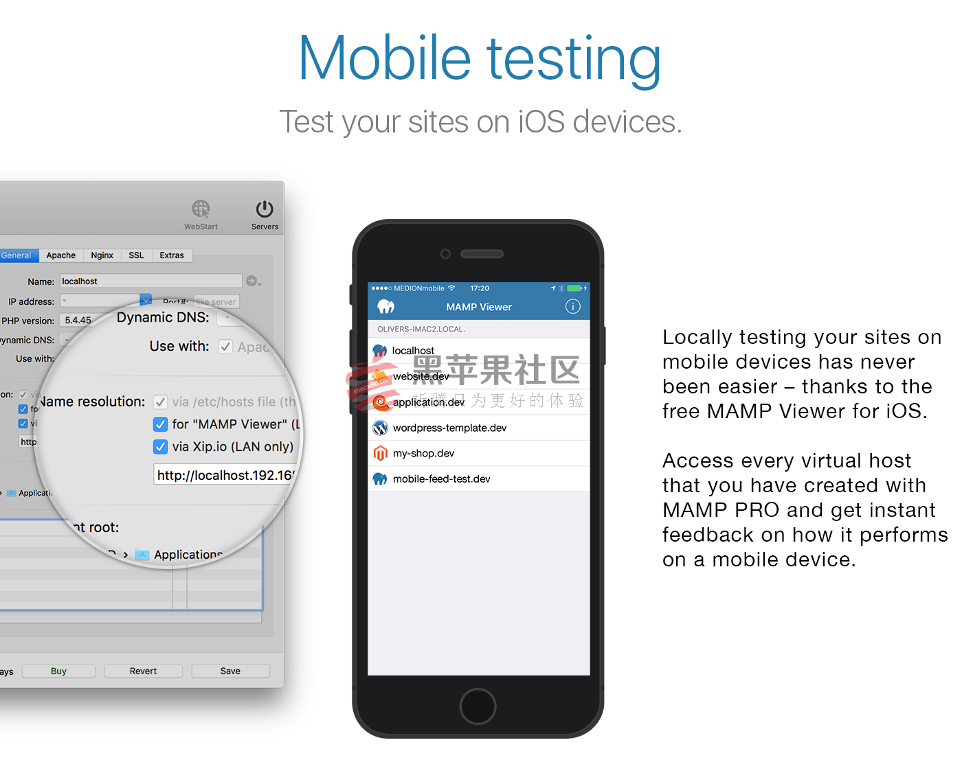 MAMP Pro for Mac V5.5.0 强大的本地服务器软件-图片1