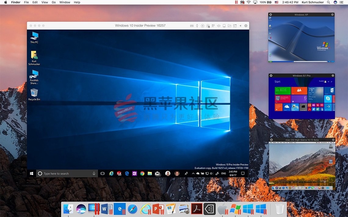 Parallels Desktop 13.1 for Mac 优秀的虚拟机 中文正式版