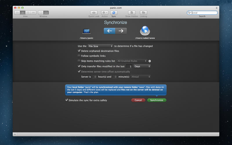 Transmit for Mac v5.0.3 优秀的FTP/SFTP客户端