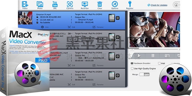 MacX Video Converter Pro v6.4.5 专业的视频转换工具-图片1