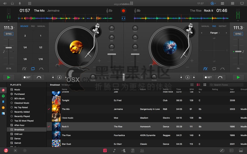 djay Pro For Mac v2.2.7 专业的DJ打碟软件-图片1