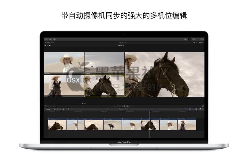 Final Cut Pro For Mac v10.4 Final Cut Pro For Mac v10.4 苹果自家的视频后期剪辑工具