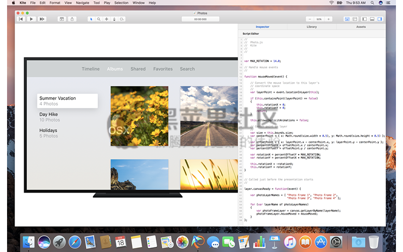Kite Compositor For Mac v1.9.7 可交互原型动效设计软件