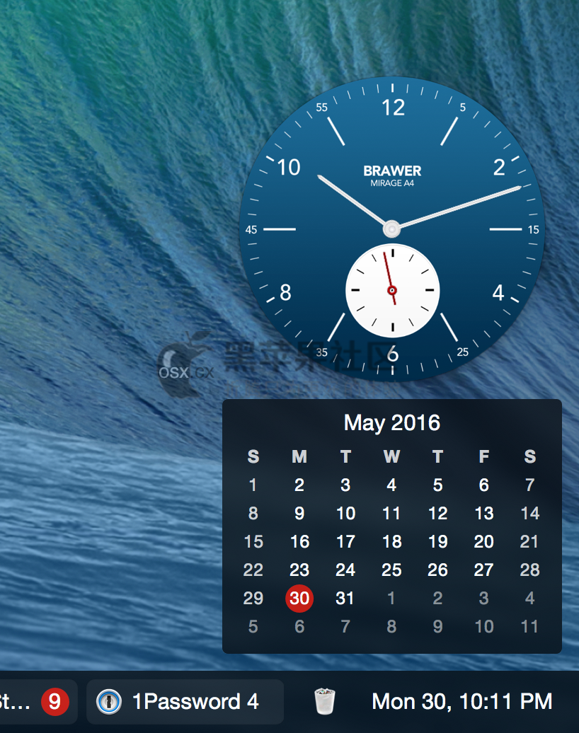 uBar For Mac v4.2.3 Mac的Dock变成Windows式任务栏-图片1