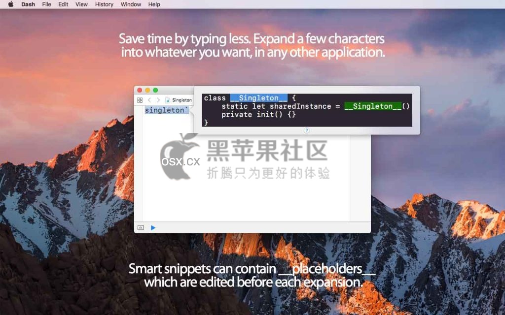 Dash For Mac v4.6.6 各种API聚合开发者文档管理工具-图片1