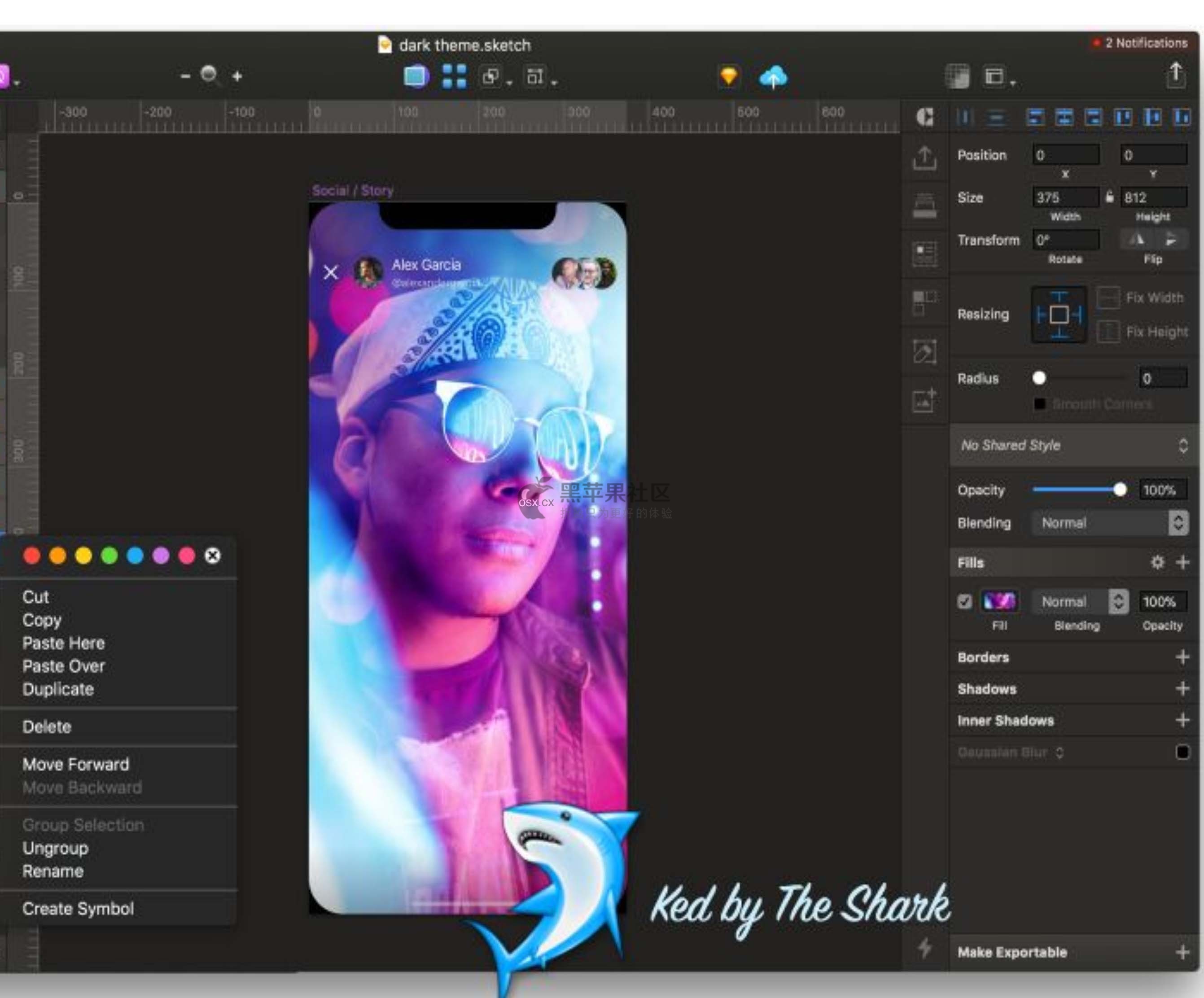 Midnight sketchplugin 1694 Sketch For Mac v51.3 专业矢量绘图图形设计工具