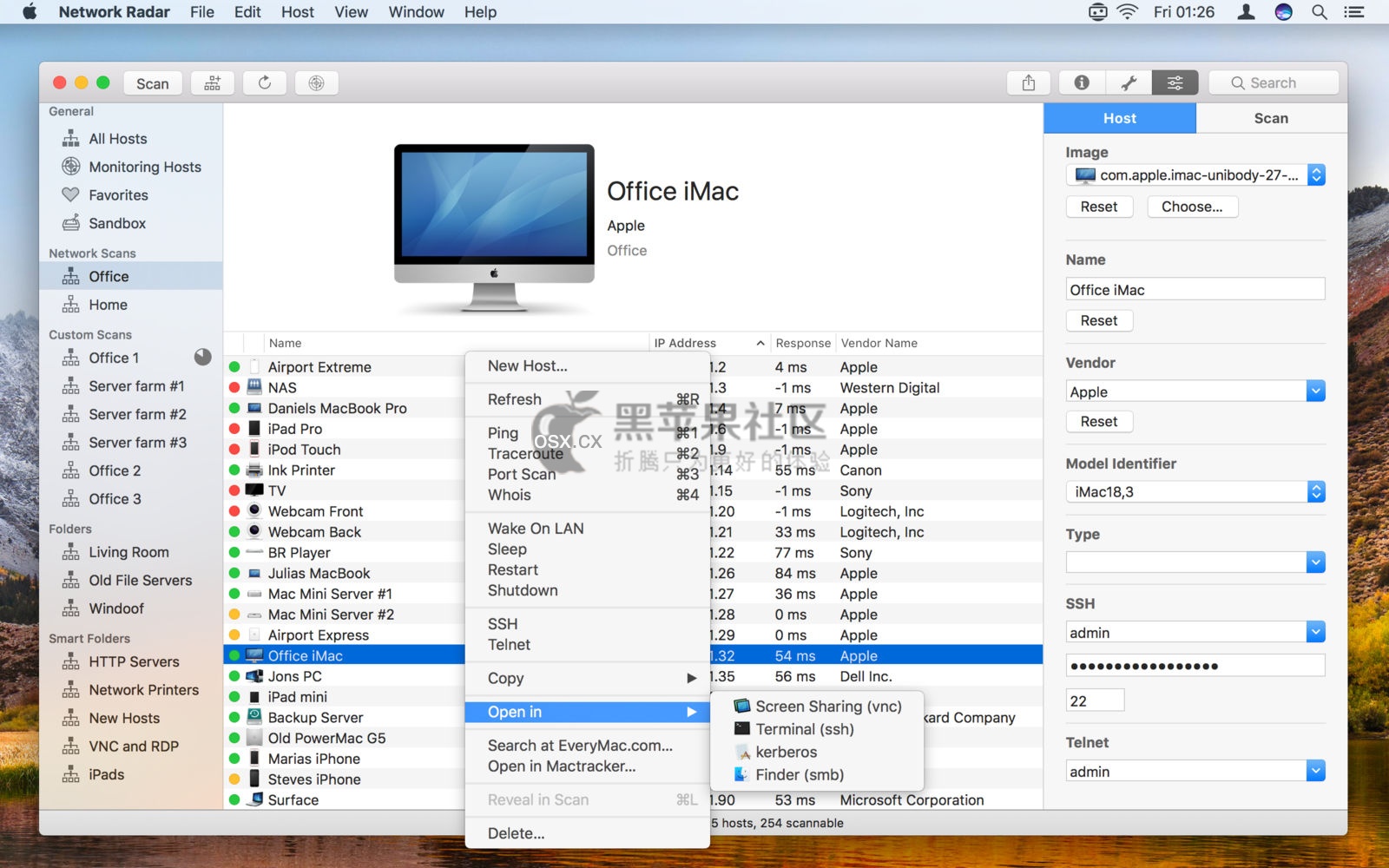 Network Radar For Mac v2.6.6 用它来管理你的Mac网络-图片1