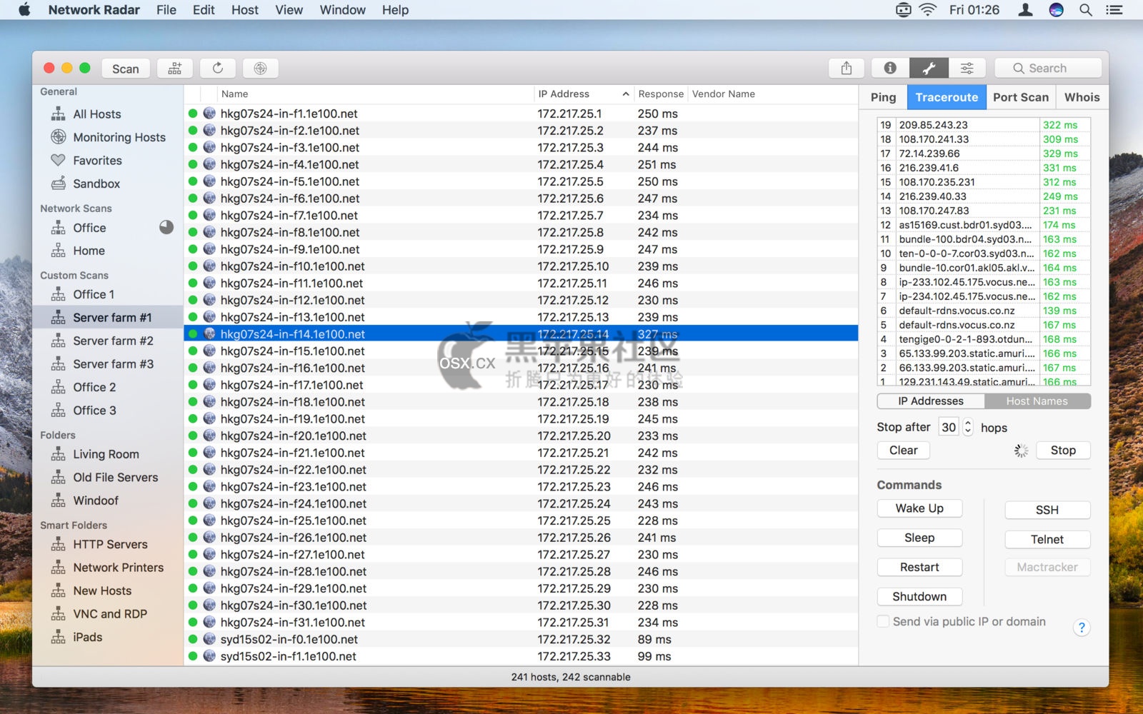 Network Radar For Mac v2.6.6 用它来管理你的Mac网络-图片1