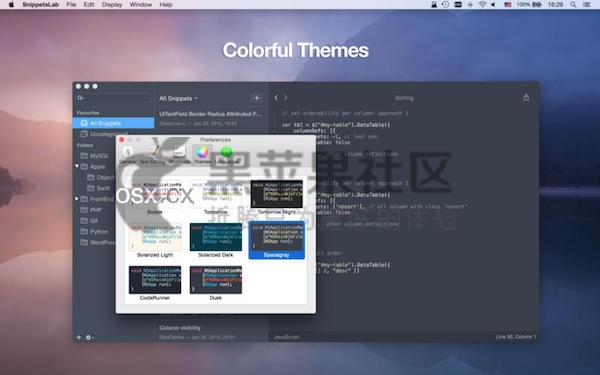 SnippetsLab For Mac SnippetsLab For Mac v1.7.4 代码编辑管理工具