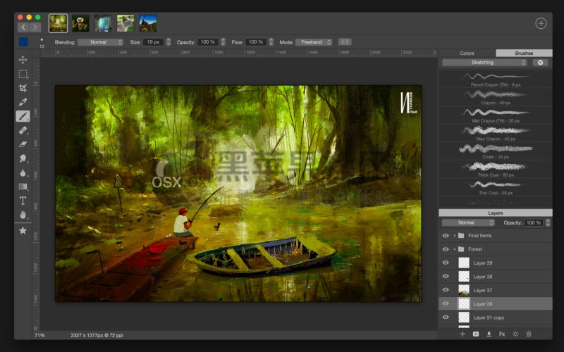 Artstudio Pro For Mac v2.3.24 专业的绘画和照片编辑工具-图片1