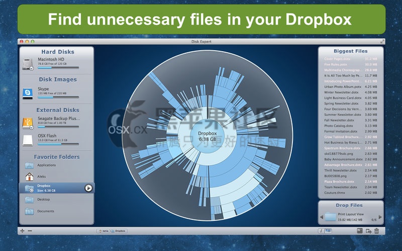 Disk Expert For Mac v2.7 专业的磁盘分析管理工具
