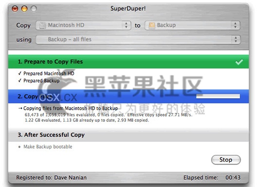 SuperDuper For Mac v3.2.5 专业的硬盘数据迁移克隆工具