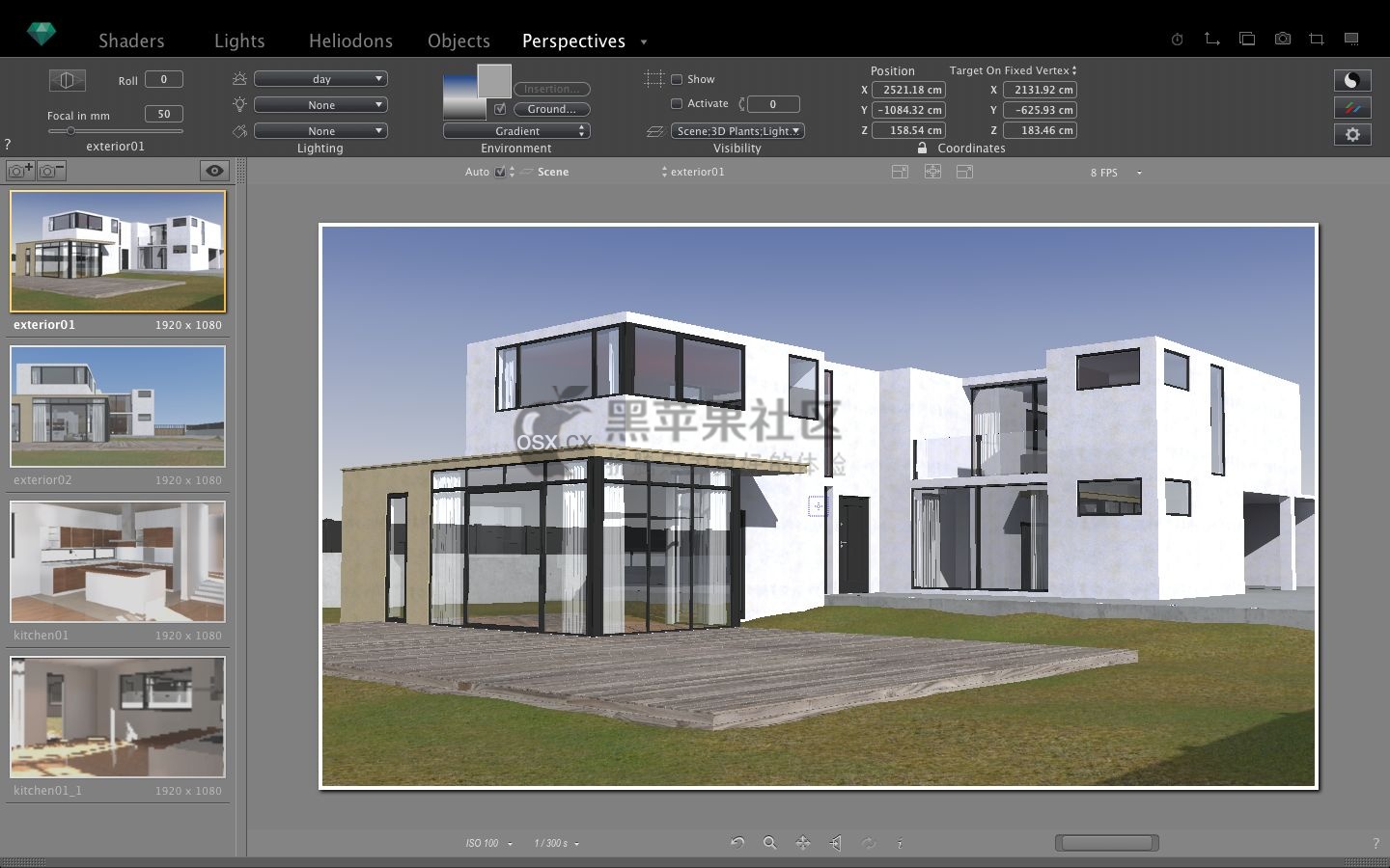 Artlantis Studio For Mac v7.0.2 专业的3D建筑设计渲染软件