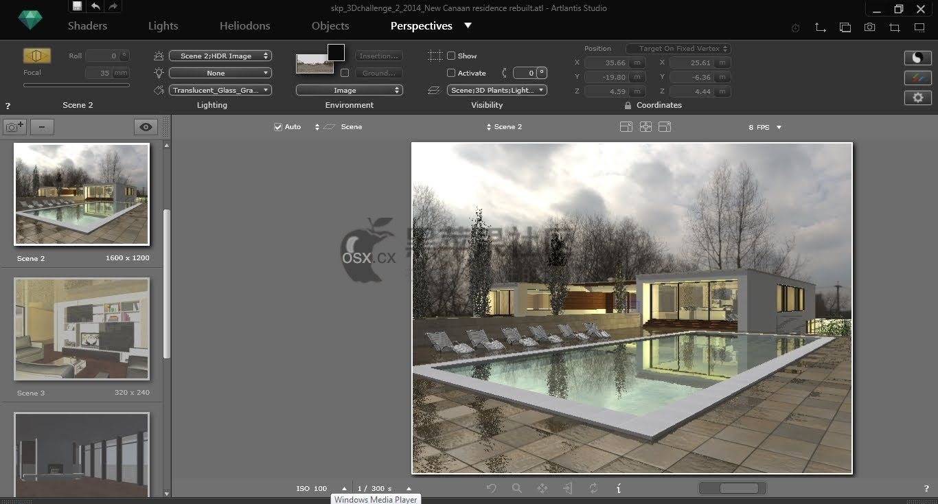Artlantis Studio For Mac v7.0.2 专业的3D建筑设计渲染软件