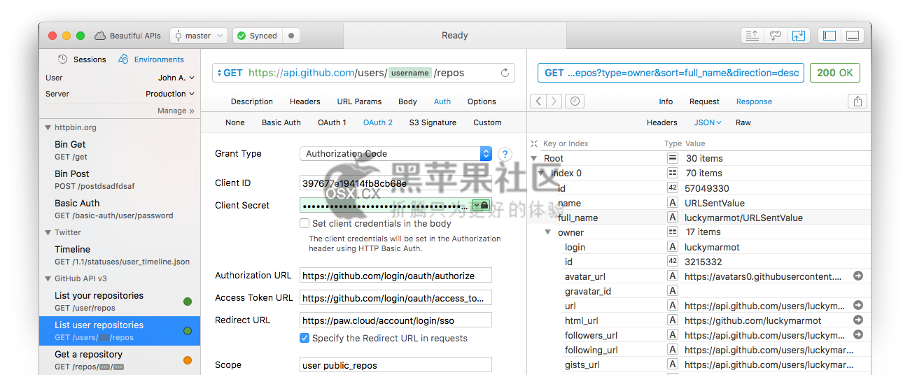Paw For Mac v3.1.7 功能强大的HTTP协议测试客户端