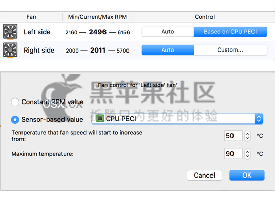 Macs Fan Control For Mac v1.4.10 Mac下CPU风扇控制软件