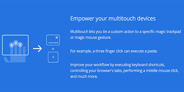 Multitouch For Mac v1.17.14 轻量级触控板手势增强软件-图片1