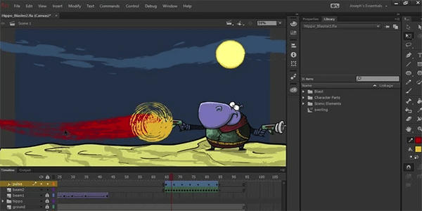 Adobe Animate CC For Mac 2018 v18.0.2 专业的动画制作软件
