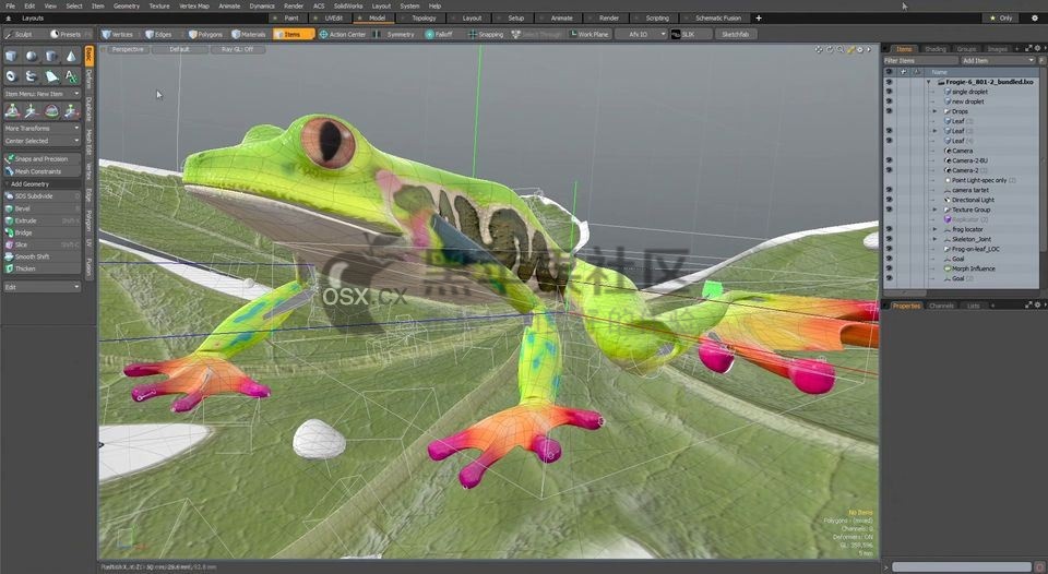 The Foundry MODO For Mac 12.1v2 专业的3D建模工具