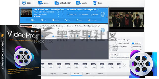 VideoProc For Mac v3.9 全新的视频转换工具-图片1