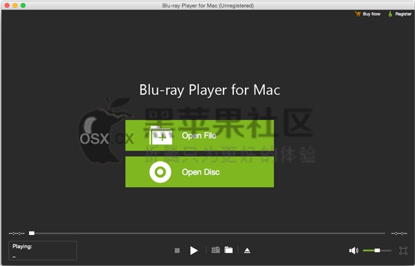 Blu-ray Player For Mac v1.0.6 专业的万能蓝光视频播放器