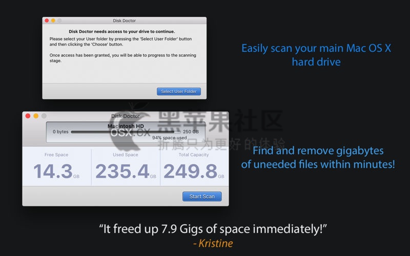 Disk Doctor For Mac v4.0 专业的磁盘垃圾清理软件