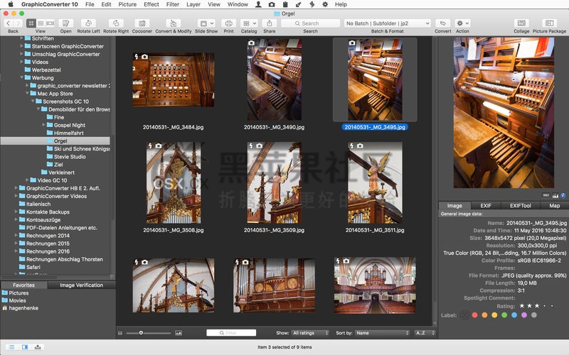 GraphicConverter For Mac v11.0.1 专业的图片阅读转换工具-图片1