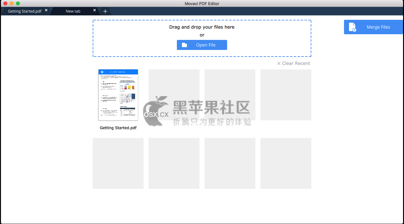 Movavi PDF Editor For Mac v1.6.0 实用的PDF工具