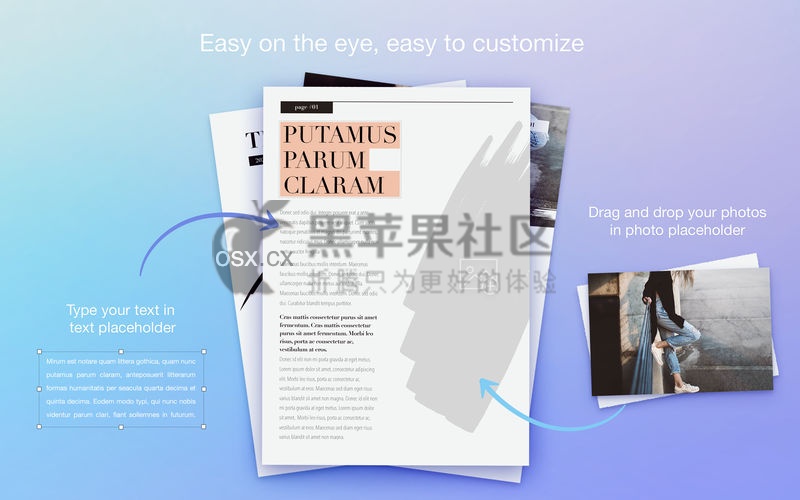 Publisher Lab Templates For Mac v4.3.6 出版商实验室页面