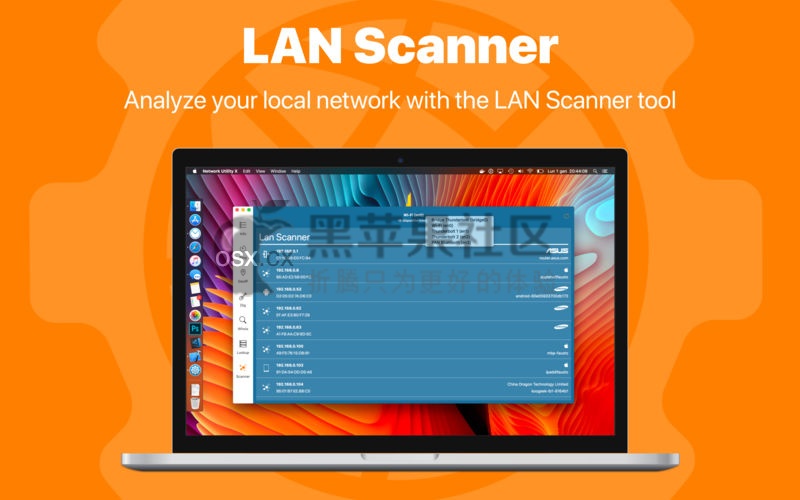 Network Kit X For Mac v9.0.2 优秀的多功能网络工具-图片1