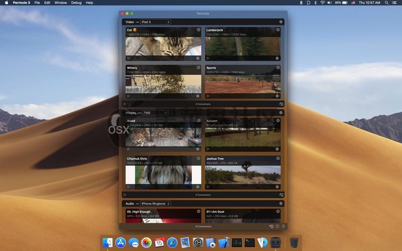 Permute 3 For Mac v3.9.9 视频万能格式转换软件-图片1