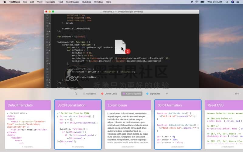 Paste 2 For Mac v2.5.2 专业的剪贴板工具-图片1