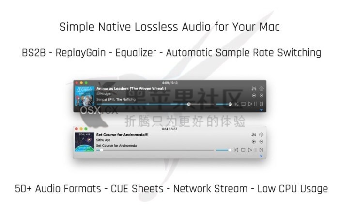 Colibri For Mac v1.9.11 专业的无损音乐播放器-图片1